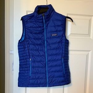 Patagonia Vibrant Blue Quilted Vest